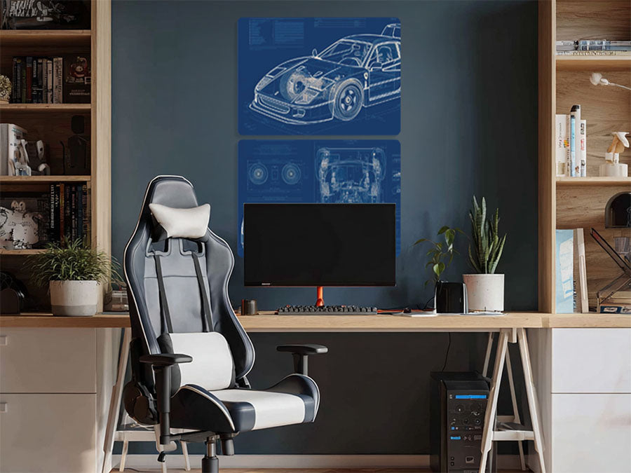 Automotive 104 álló enteriőr nézet