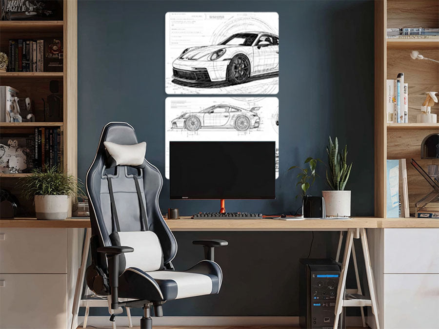 Automotive 147 álló enteriőr nézet