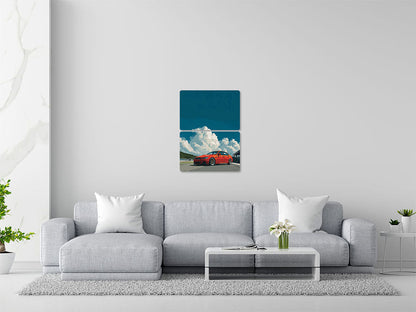Automotive 4 álló enteriőr nézet