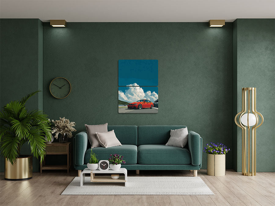 Automotive 4 álló enteriőr nézet