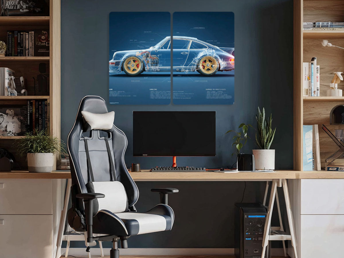Automotive 127 fekvő enteriőr nézet