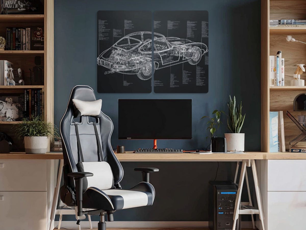 Automotive 145 fekvő enteriőr nézet