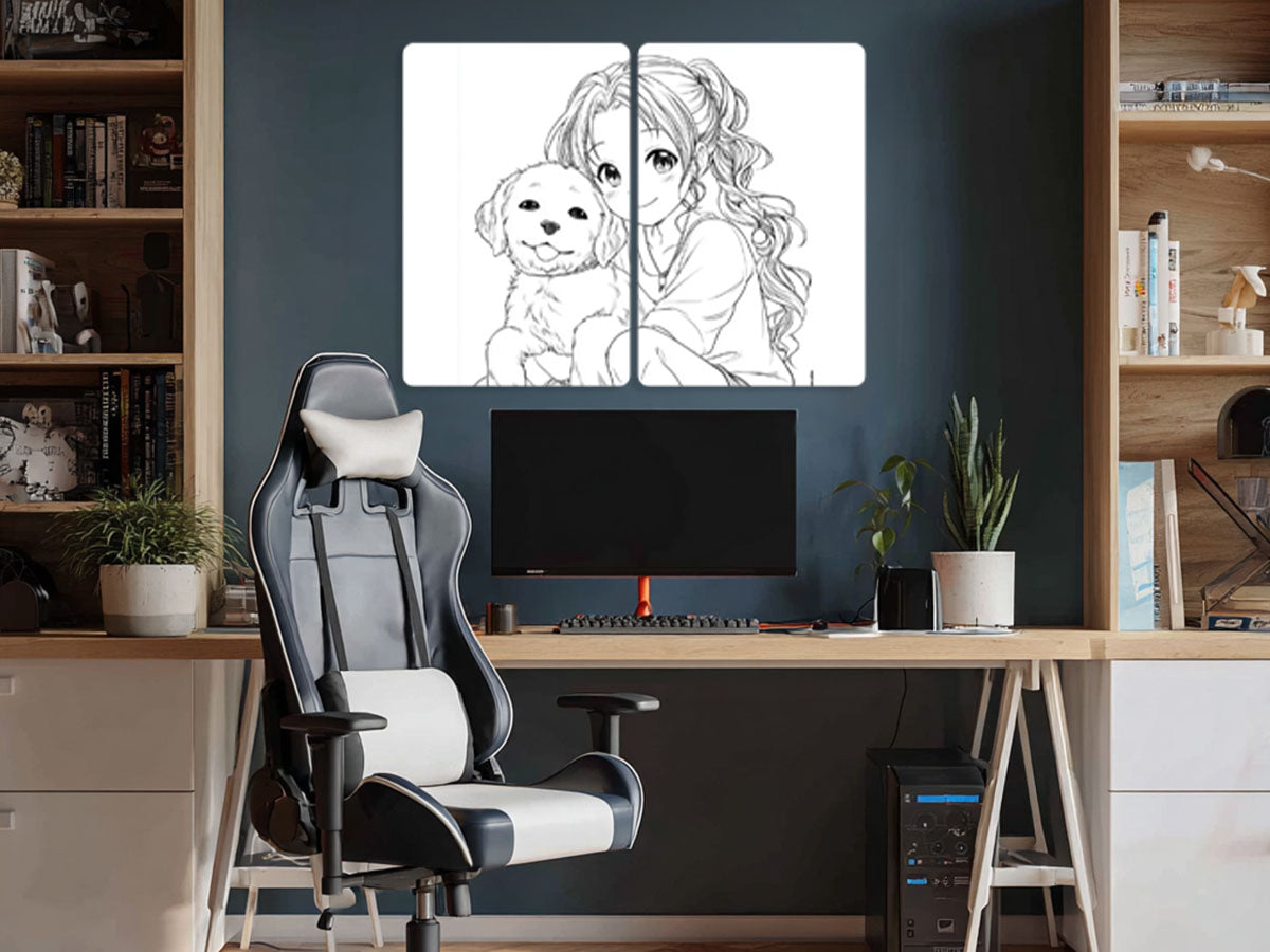 Coloring & Kids 69 fekvő enteriőr nézet