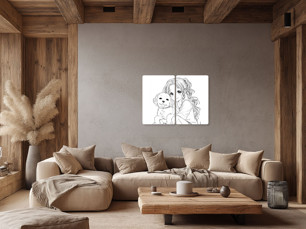 Coloring & Kids 69 fekvő enteriőr nézet