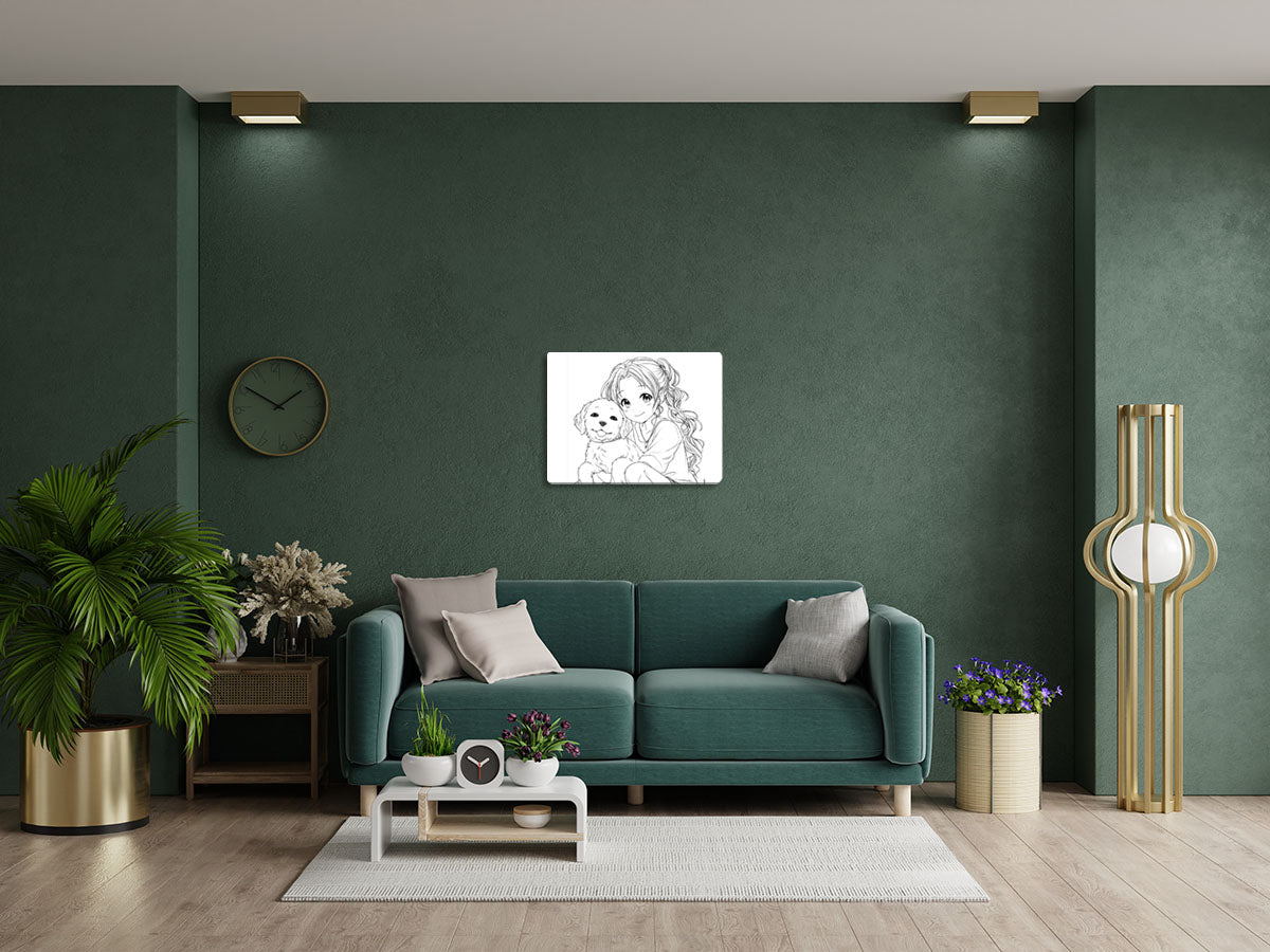 Coloring & Kids 69 fekvő enteriőr nézet
